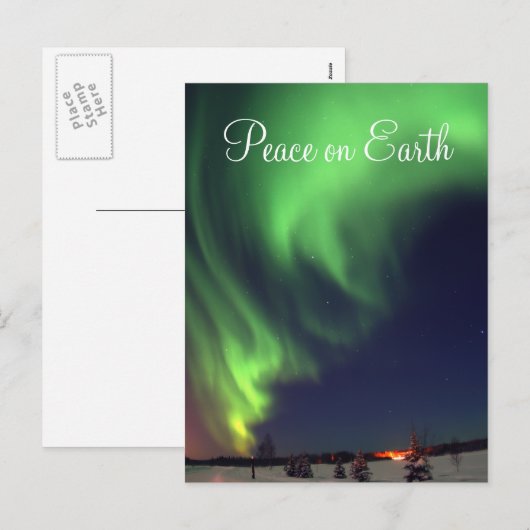 Briefkaart van de Noordelijke Vakantie (Voorkant / Achterkant)