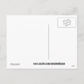 Briefkaart van de Noordelijke Vakantie (Achterkant)