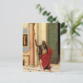 Briefkaart van de Nubische Garde (Staand voorkant)