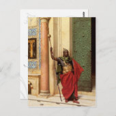 Briefkaart van de Nubische Garde (Voorkant / Achterkant)