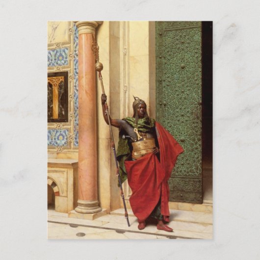 Briefkaart van de Nubische Garde (Voorkant)