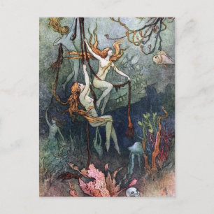  Briefkaart van de Nymphs