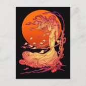 Briefkaart van de oktoberwind (Voorkant)