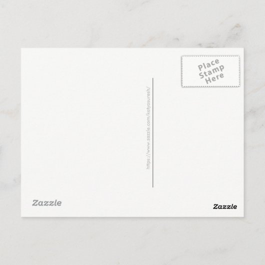 Briefkaart van de olifant (Achterkant)