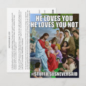 Briefkaart van de Onverwisselbare Liefde (SJNS) (Voorkant / Achterkant)