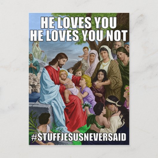 Briefkaart van de Onverwisselbare Liefde (SJNS) (Voorkant)