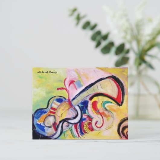 Briefkaart van de openingswet (Staand voorkant)