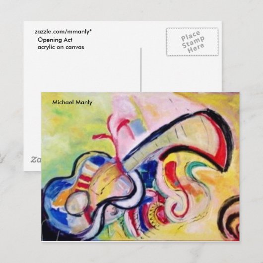 Briefkaart van de openingswet (Voorkant / Achterkant)