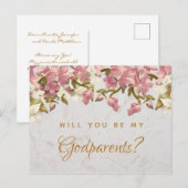 Briefkaart van de Orchideeën van het Voorstel van (Voorkant / Achterkant)