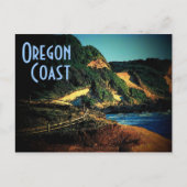 Briefkaart van de oregonkusten (Voorkant)