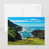 Briefkaart van de oregonkusten (Voorkant / Achterkant)