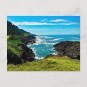Briefkaart van de oregonkusten (Voorkant)