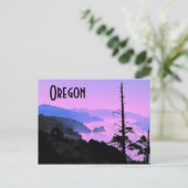 Briefkaart van de oregonkusten (Staand voorkant)