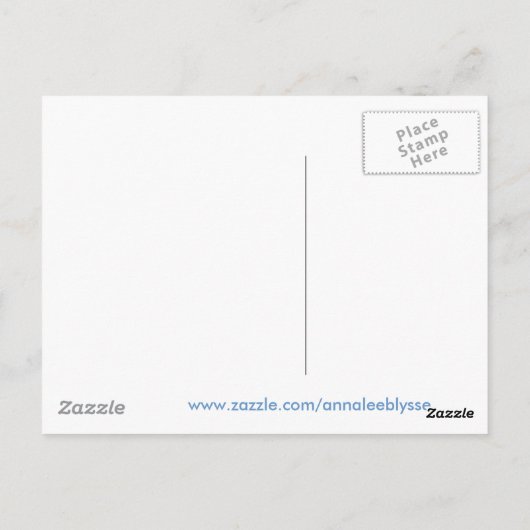 Briefkaart van de oregonkusten (Achterkant)