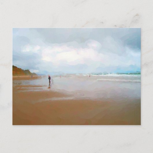 Briefkaart van de oregonkusten (Voorkant)