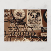 Briefkaart van de oude balk (Voorkant)