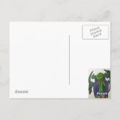 briefkaart van de oudere god (Achterkant)