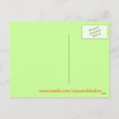 Briefkaart van de paasboom (Achterkant)