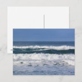 Briefkaart van de Pacifische Oceaan (Voorkant / Achterkant)