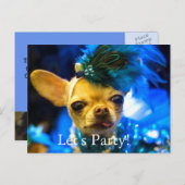 BRIEFKAART VAN DE PARTIJ - LETS PARTIJ CHIHUAHUA (Voorkant / Achterkant)