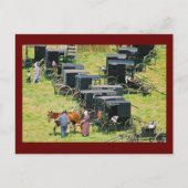 Briefkaart van de Partij van de Partij van de Bugg (Voorkant)