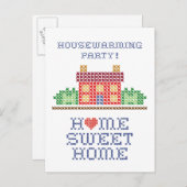 Briefkaart van de Partij voor de opwarming van de  (Voorkant / Achterkant)