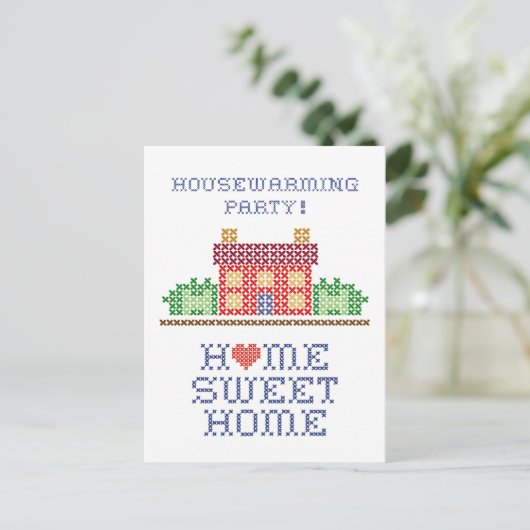 Briefkaart van de Partij voor de opwarming van de (Staand voorkant)