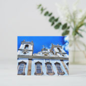 Briefkaart van de Pelorinho Church (Staand voorkant)