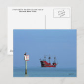 Briefkaart van de perroncruise van het kletwaterst (Voorkant / Achterkant)