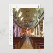 Briefkaart van de Pompeii-kerk (Voorkant / Achterkant)