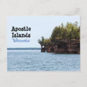 Briefkaart van de posteilanden (Voorkant)