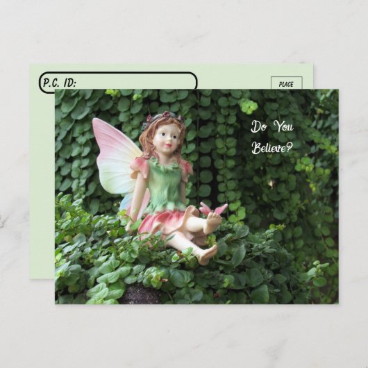 Briefkaart van de postoversteekplaats (Voorkant / Achterkant)