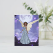Briefkaart van de prachtige Blue Angel (Staand voorkant)
