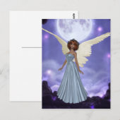 Briefkaart van de prachtige Blue Angel (Voorkant / Achterkant)