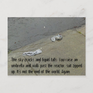 Briefkaart van de Rainpocalypse #2 van de Post-Apo