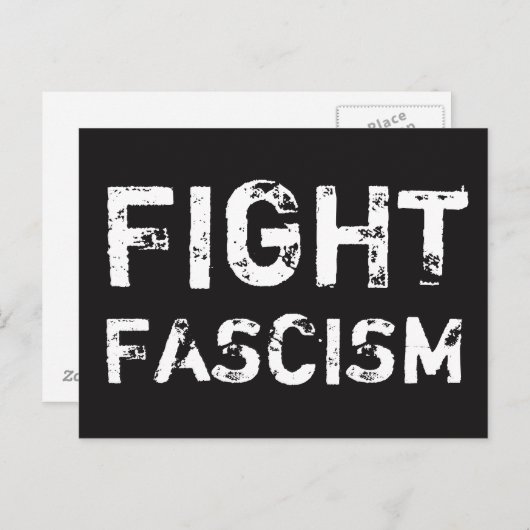 Briefkaart van de Rechtvaardigheid van het (Voorkant / Achterkant)