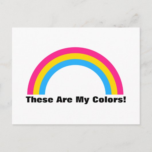 Briefkaart van de regenboogpride (Voorkant)