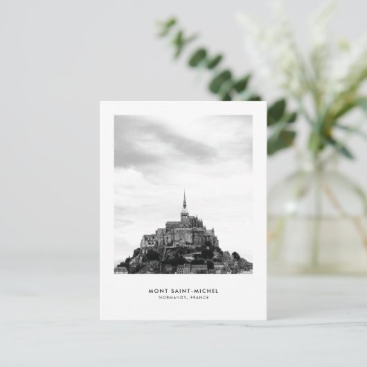 Briefkaart van de Reis van SaintMichel Frankrijk (Staand voorkant)