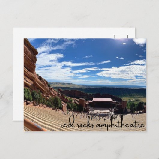 Briefkaart van de roodrokafels (Voorkant / Achterkant)