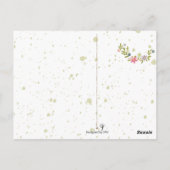 Briefkaart van de Rubarb-roamkake Recipe (Achterkant)