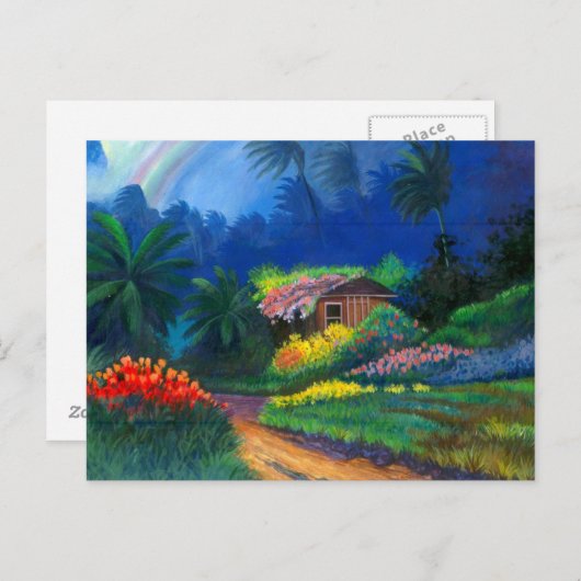 Briefkaart van de schildluis (Voorkant / Achterkant)