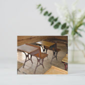 Briefkaart van de schoolbalie (Staand voorkant)