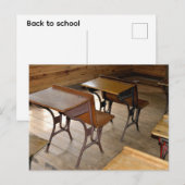 Briefkaart van de schoolbalie (Voorkant / Achterkant)