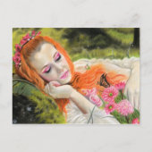 Briefkaart van de schoonheid van de lente (Voorkant)