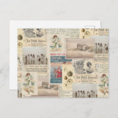  Briefkaart van de Seaside Collage (Voorkant / Achterkant)