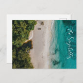 Briefkaart van de Seychellen, Oost-Afrika (Voorkant / Achterkant)