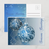 Briefkaart van de Snuisterijen van de Groeten van (Voorkant / Achterkant)