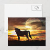 Briefkaart van de soort Celestial en Moon (Voorkant / Achterkant)