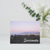 Briefkaart van de Sorrento-kust (Staand voorkant)