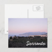 Briefkaart van de Sorrento-kust (Voorkant / Achterkant)